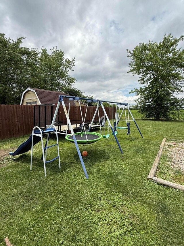 1775 Shoshoni Dr, Circleville, OH 43113 - view of jungle gym