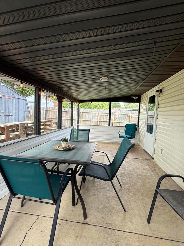 1775 Shoshoni Dr, Circleville, OH 43113 - view of patio / terrace featuring outdoor dining space