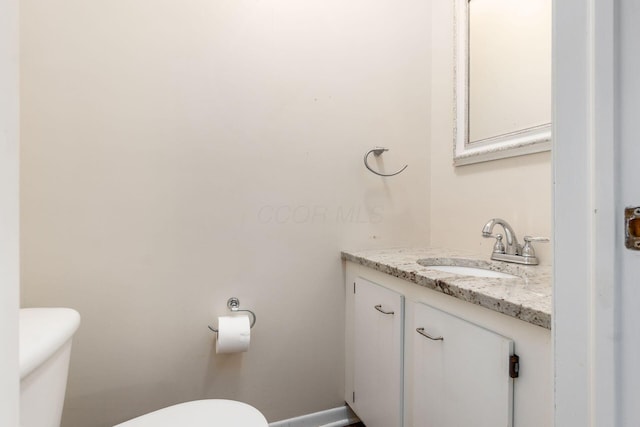 1955 Slaton Ct, Columbus, OH 43235 - half bath featuring toilet and vanity