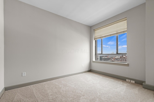 51 N High St # 806, Columbus, OH 43215 - carpeted spare room with baseboards