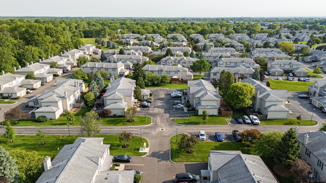1845 Messner Dr Unit 57E, Hilliard, OH 43026 - aerial view of residential area