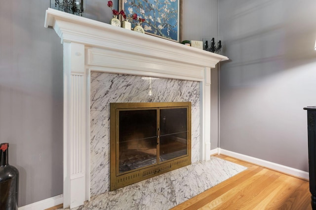 4286 Evansdale Rd, Columbus, OH 43214 - detailed view of wood finished floors and baseboards