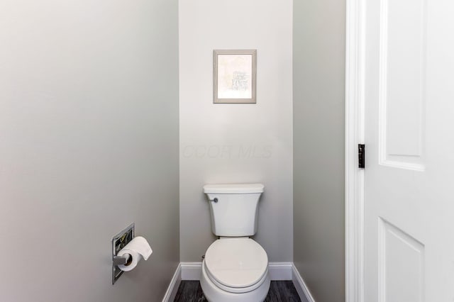 170 Nantucket Ave, Pickerington, OH 43147 - bathroom with baseboards and wood finished floors