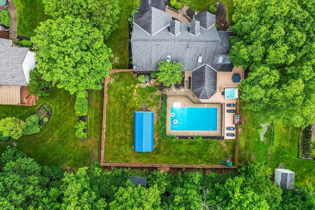 170 Nantucket Ave, Pickerington, OH 43147 - bird's eye view of a pool