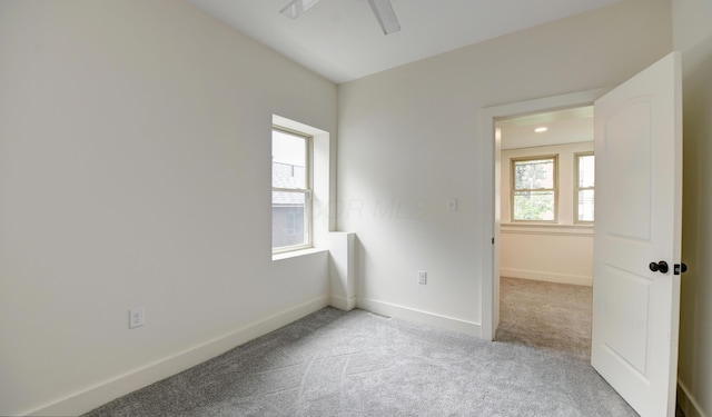 39 Auburn Ave, Columbus, OH 43205 - carpeted spare room with a ceiling fan and baseboards