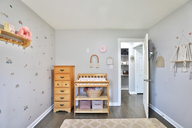 3216 Howey Rd, Columbus, OH 43224 - bedroom with wood finished floors and baseboards
