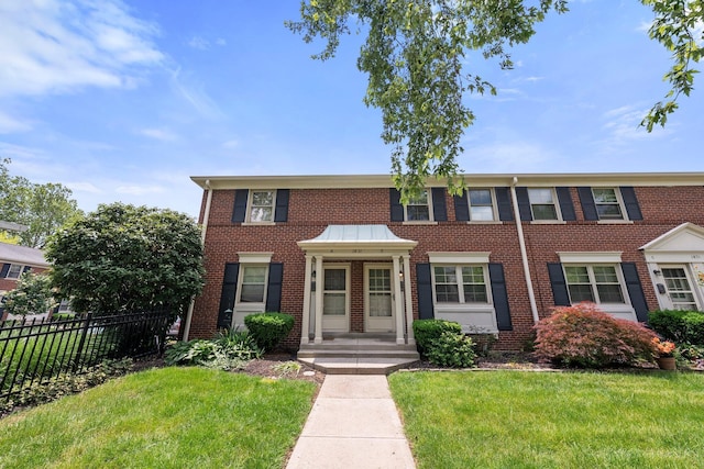1831 NW Blvd Unit B, Columbus, OH 43212 - view of front of house with brick siding