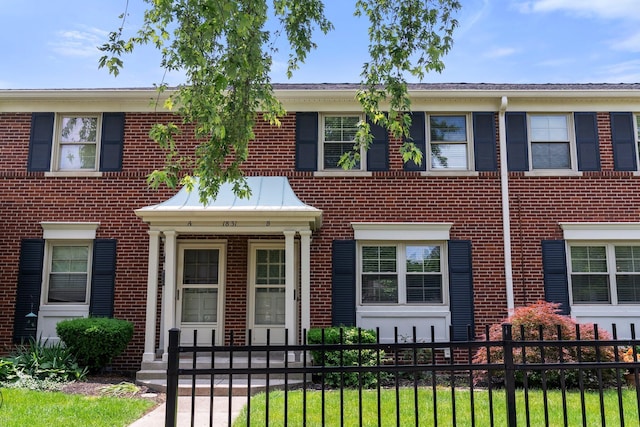 1831 NW Blvd Unit B, Columbus, OH 43212 - view of front of property with brick siding