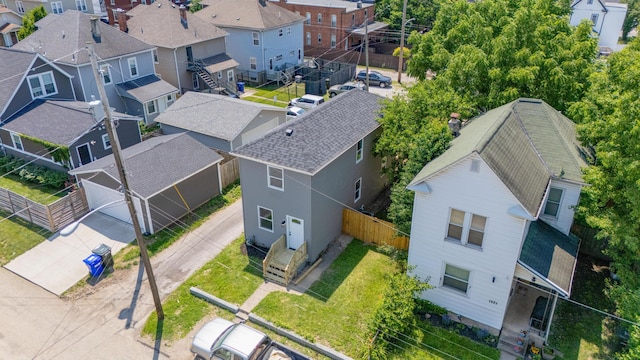 1275 Wager St, Columbus, OH 43206 - aerial perspective of suburban area
