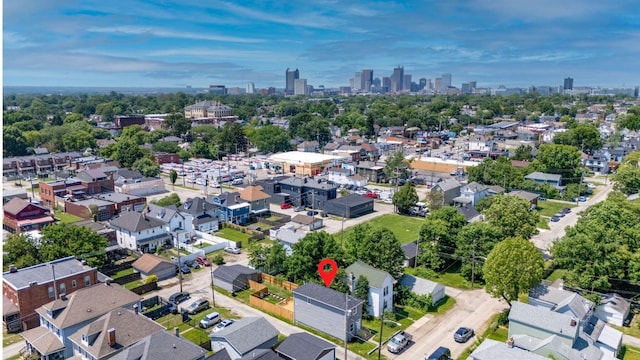 1275 Wager St, Columbus, OH 43206 - aerial view of city skyline