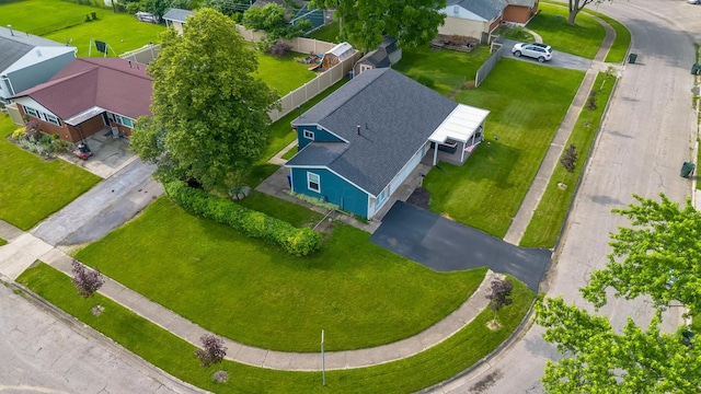 5452 Roche Ct W, Columbus, OH 43229 - aerial perspective of suburban area