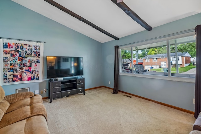5452 Roche Ct W, Columbus, OH 43229 - living area featuring carpet and baseboards