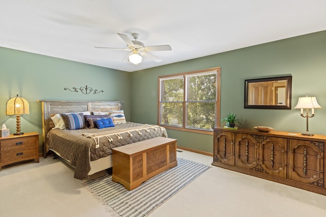 5839 Ketch St, Lewis Center, OH 43035 - bedroom with carpet flooring and ceiling fan