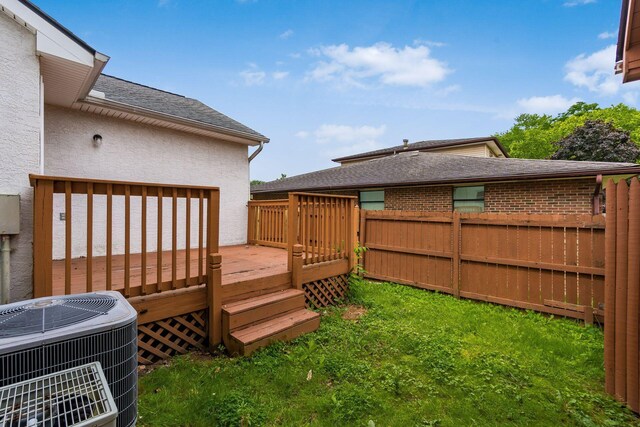 2655 Blendon Woods Blvd Unit 2644, Columbus, OH 43231 - wooden terrace with central AC