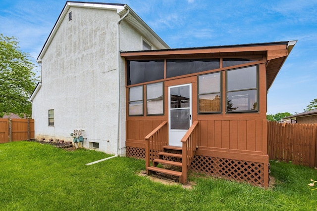 2655 Blendon Woods Blvd Unit 2644, Columbus, OH 43231 - back of house with entry steps and stucco siding