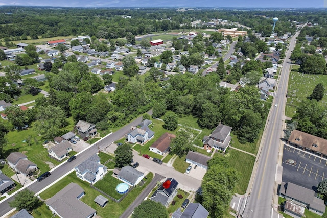 107 N Factory St, Baltimore, OH 43105 - aerial overview of property's location featuring nearby suburban area