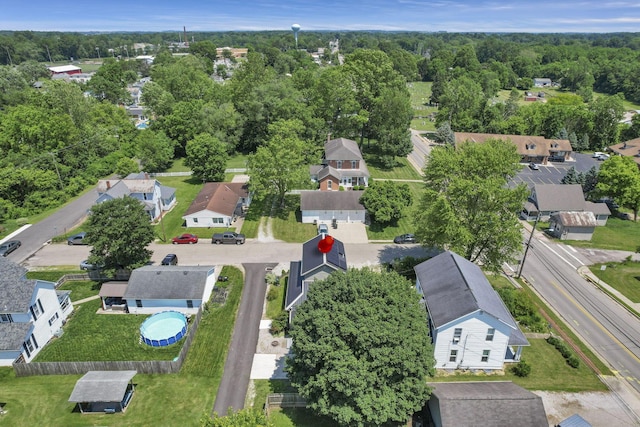 107 N Factory St, Baltimore, OH 43105 - aerial perspective of suburban area
