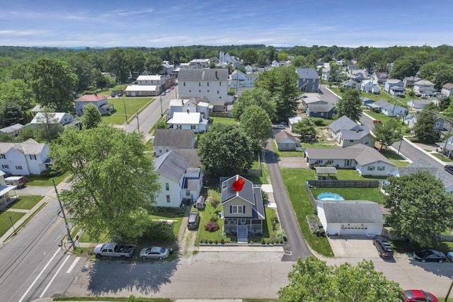 107 N Factory St, Baltimore, OH 43105 - aerial perspective of suburban area