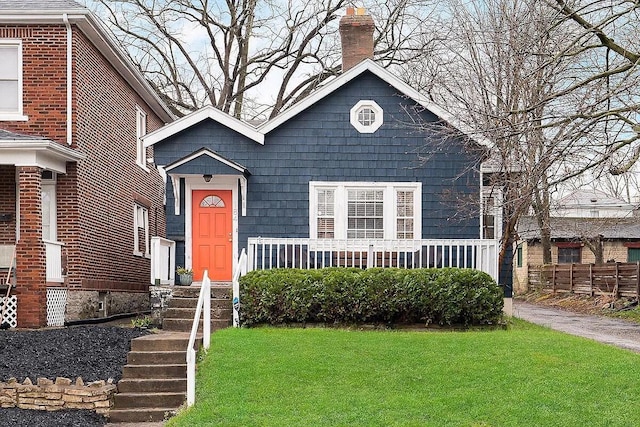 184 E Patterson Ave, Columbus, OH 43202 - view of front of house featuring a chimney