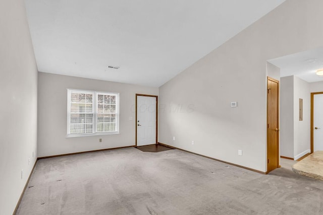978 Kingsbury Ct, Newark, OH 43055 - carpeted empty room featuring baseboards and lofted ceiling