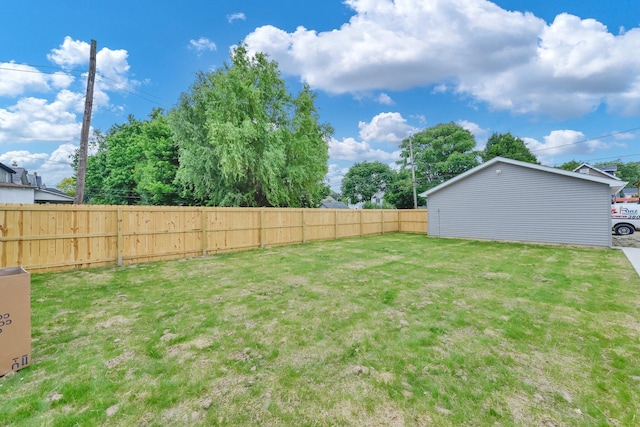 376 E Markison Ave, Columbus, OH 43207 - view of fenced backyard
