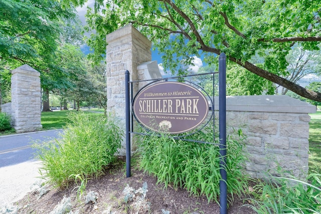 376 E Markison Ave, Columbus, OH 43207 - view of community / neighborhood sign