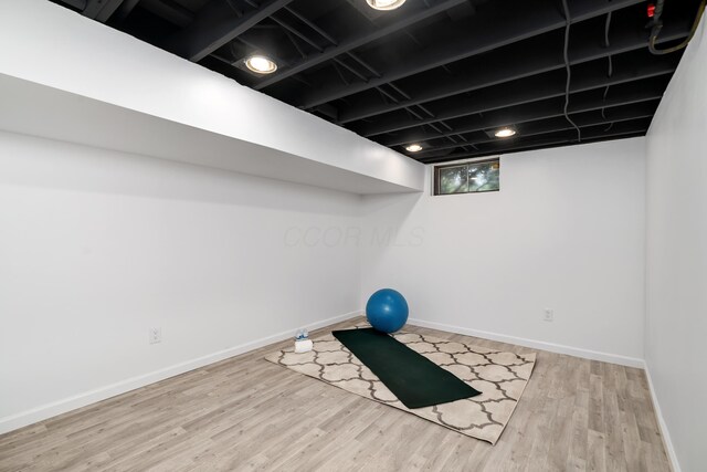 75 S Gould Rd, Columbus, OH 43209 - exercise room with wood finished floors and baseboards