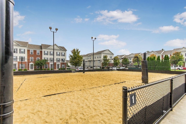 6290 Downwing Ln, Columbus, OH 43230 - view of community with volleyball court and a residential view