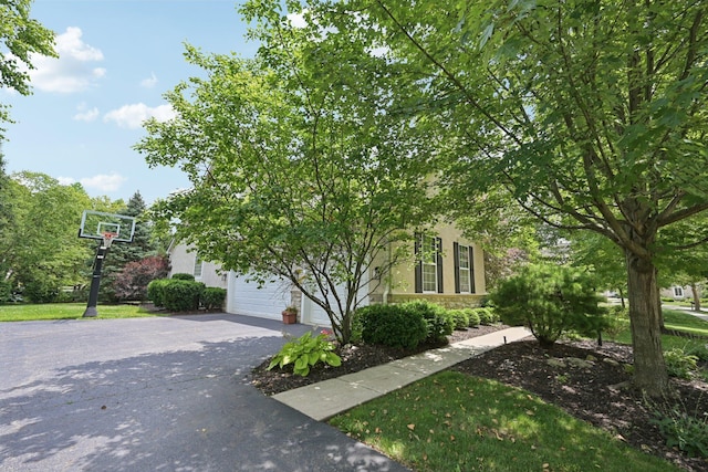 5893 Dunheath Loop, Dublin, OH 43016 - view of front of house with driveway