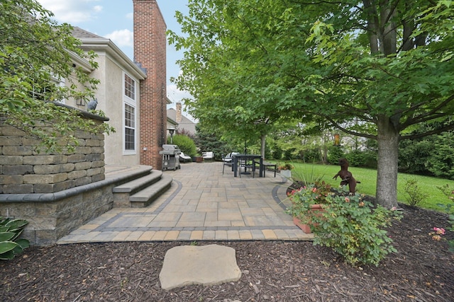 5893 Dunheath Loop, Dublin, OH 43016 - view of patio / terrace featuring area for grilling