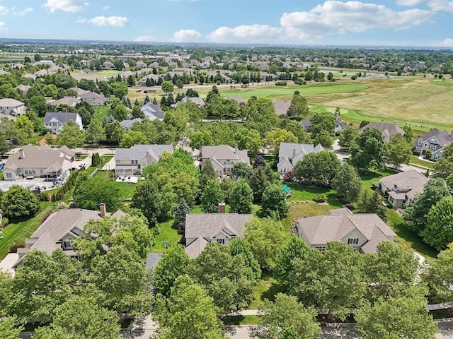 5893 Dunheath Loop, Dublin, OH 43016 - aerial view of residential area featuring a golf club