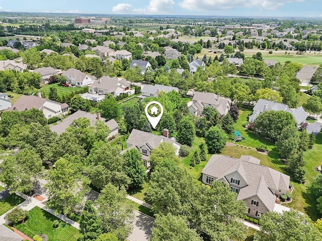 5893 Dunheath Loop, Dublin, OH 43016 - aerial view of residential area