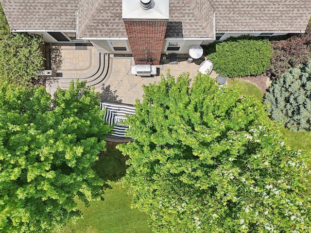5893 Dunheath Loop, Dublin, OH 43016 - aerial view of property and surrounding area