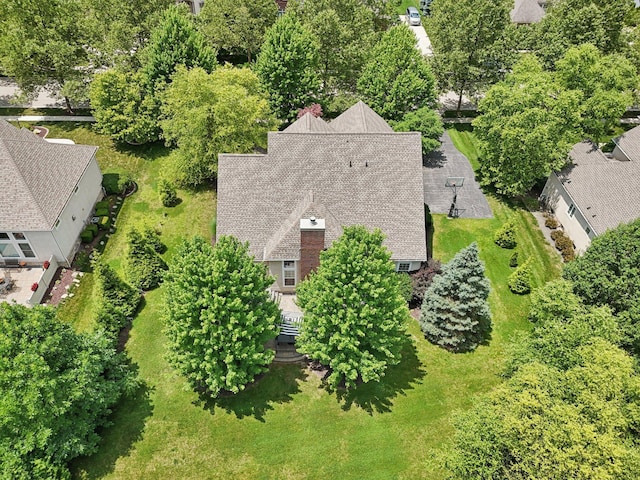 5893 Dunheath Loop, Dublin, OH 43016 - aerial view of property and surrounding area