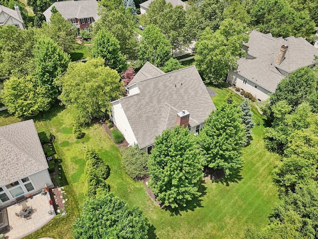 5893 Dunheath Loop, Dublin, OH 43016 - aerial view of residential area