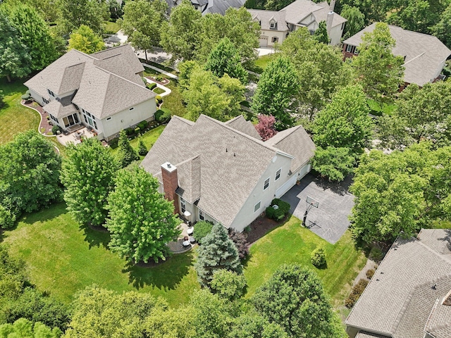 5893 Dunheath Loop, Dublin, OH 43016 - aerial view of residential area