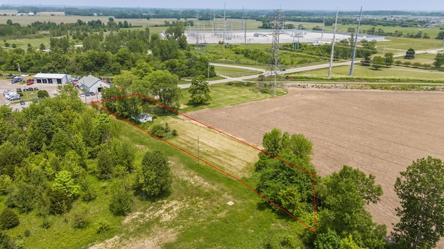 7365 Hayden Run Rd, Hilliard, OH 43026 - view of rural area with property parcel outlined