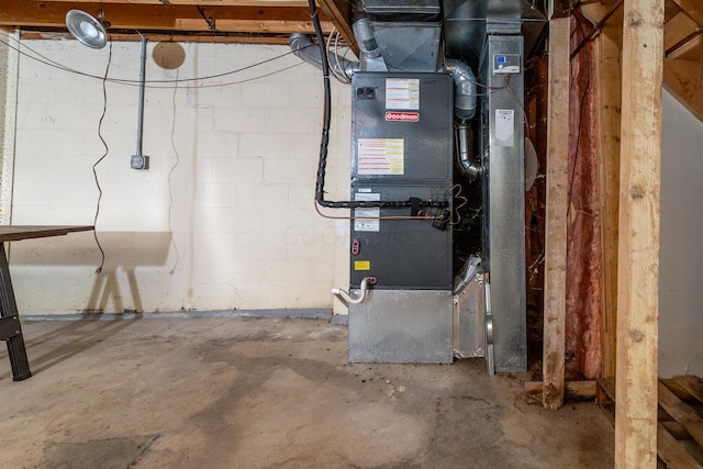 4019 Mink St SW, Pataskala, OH 43062 - utility room with heating unit