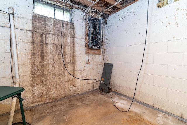 4019 Mink St SW, Pataskala, OH 43062 - below grade area featuring electric panel