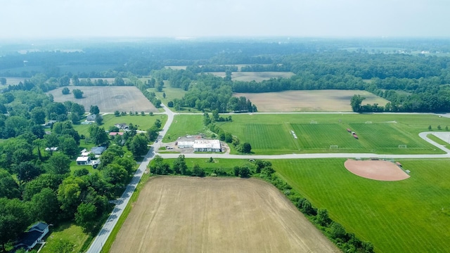 4019 Mink St SW, Pataskala, OH 43062 - aerial view of property and surrounding area with rural landscape and rows of crops