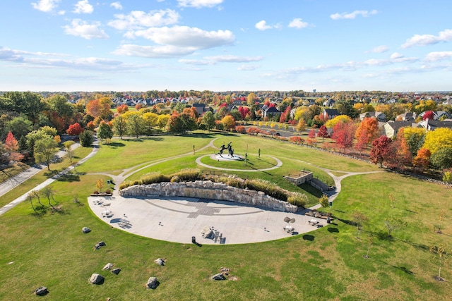 2356 Gavinley Way, Columbus, OH 43220 - drone / aerial view of a tree filled landscape