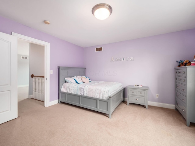 6165 Avocet Ct, Dublin, OH 43017 - bedroom featuring light carpet and baseboards
