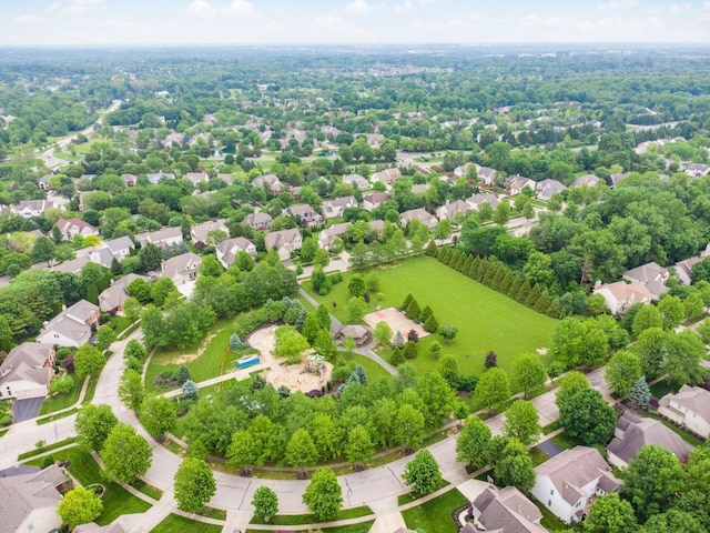 6165 Avocet Ct, Dublin, OH 43017 - aerial perspective of suburban area