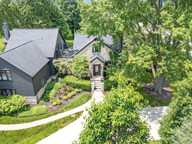 2946 Lewis Center Rd, Lewis Center, OH 43035 - view from above of property