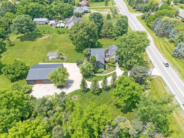 2946 Lewis Center Rd, Lewis Center, OH 43035 - aerial view of property's location featuring a tree filled landscape