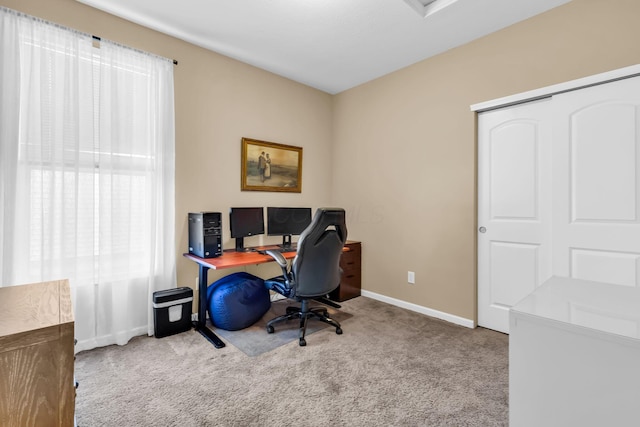 5442 Goose Falls Dr, Dublin, OH 43016 - carpeted office featuring baseboards