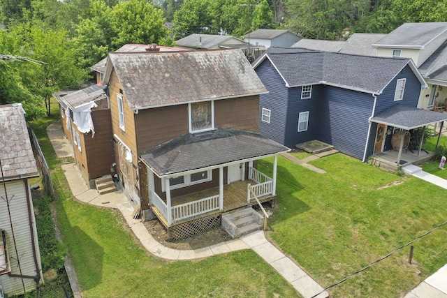 408 E Mulberry St, Lancaster, OH 43130 - aerial view of property and surrounding area