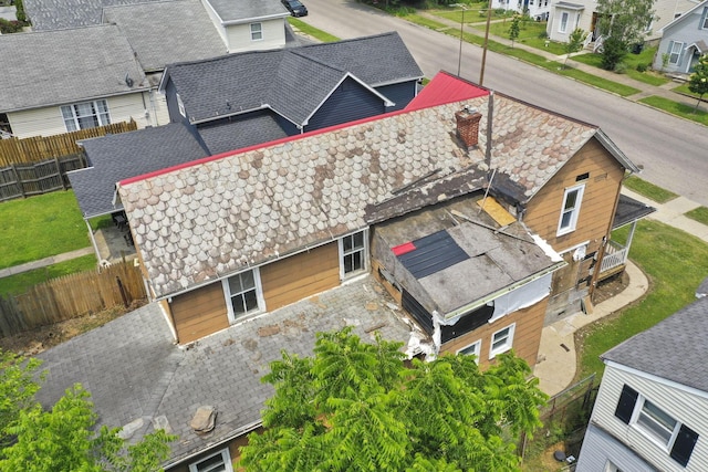 408 E Mulberry St, Lancaster, OH 43130 - aerial view of residential area