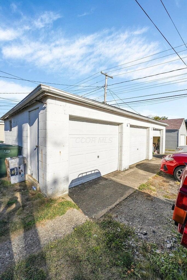 3276-3278 Sullivant Ave, Columbus, OH 43204 - view of detached garage