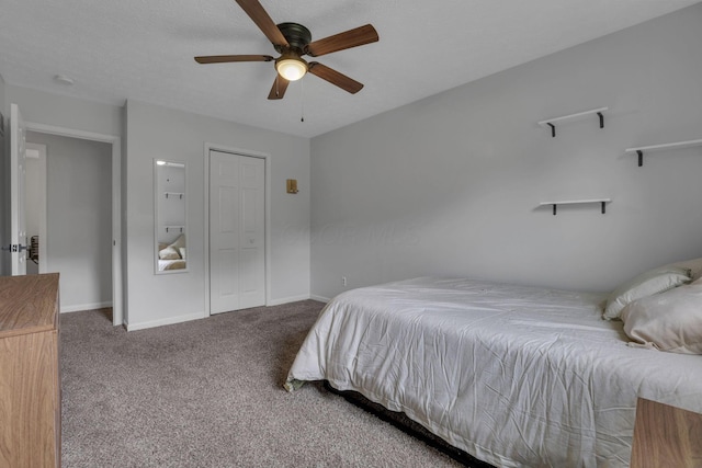 13680 Nantucket Ave NW, Pickerington, OH 43147 - carpeted bedroom with baseboards and ceiling fan
